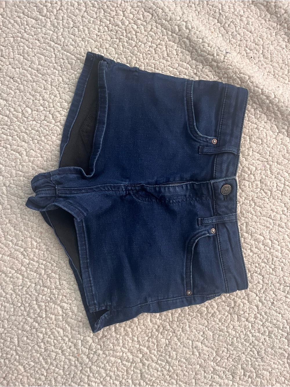 We The Free Indigo High-Rise Denim Shortie